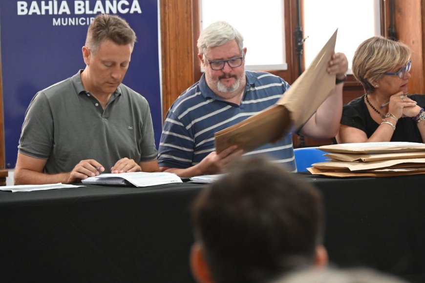 Apertura de licitaciones para ejecutar obras pluviales en Bahía Blanca y General Daniel Cerri