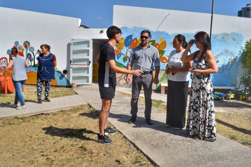EDUCACIÓN PÚBLICA DE PATAGONES: VISITAS A LAS SEDES DE ESCUELAS ABIERTAS DE VERANO