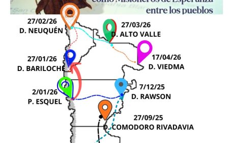 Reliquias de la Santa argentina llegan a Viedma