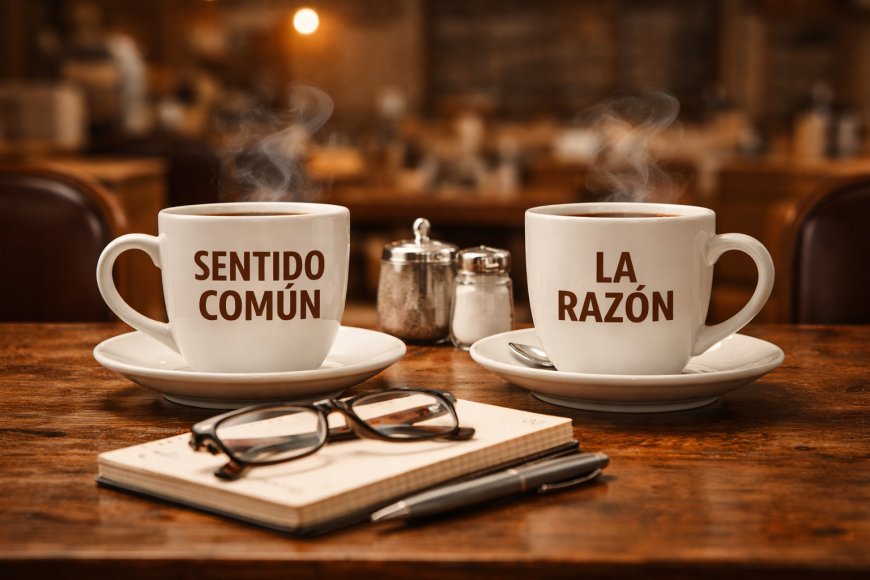 Café de por medio – Primer encuentro entre el Sentido Común y la Razón