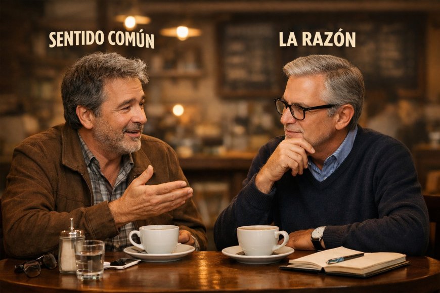 Café de por medio – Primer encuentro entre el Sentido Común y la Razón